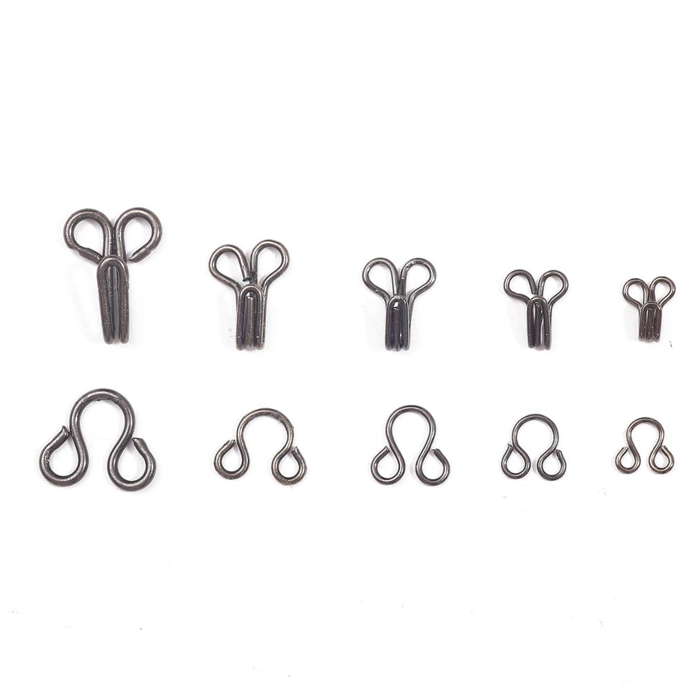 Hook Eye Fastener - 48 adet Metal Toka Düğmesi Gömlek