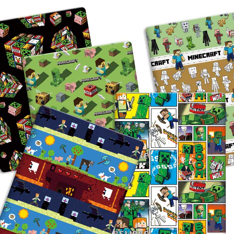 Sewing And Textile - Karikatür Polyester kumaş 140x50 cm pamuklu