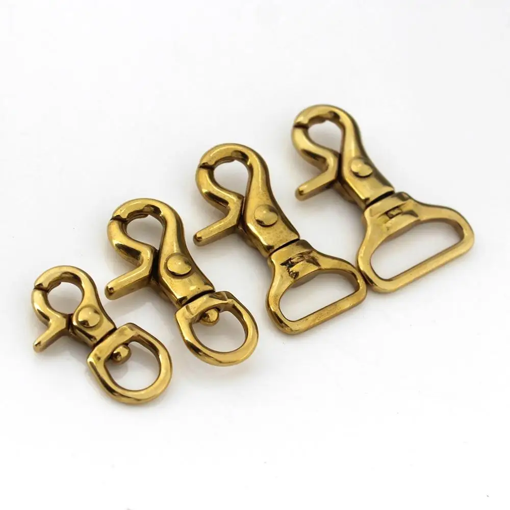 Hook Eye Fastener - Katı Pirinç Tetik Klipler Döner gözlü