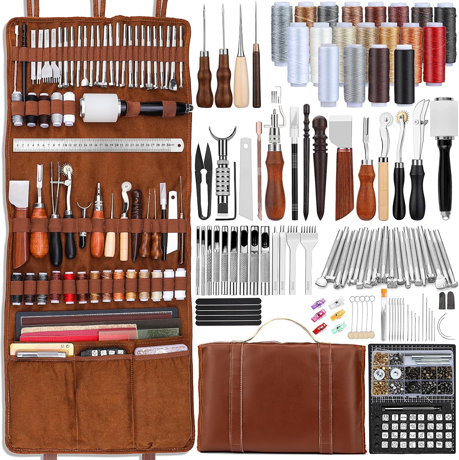 Sewing Custom - Deri İşleme Seti, Özel El Çantası
