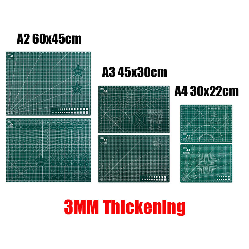 Cutting Mat Self Heal - A2 A3 A4 PVC kesme Mat