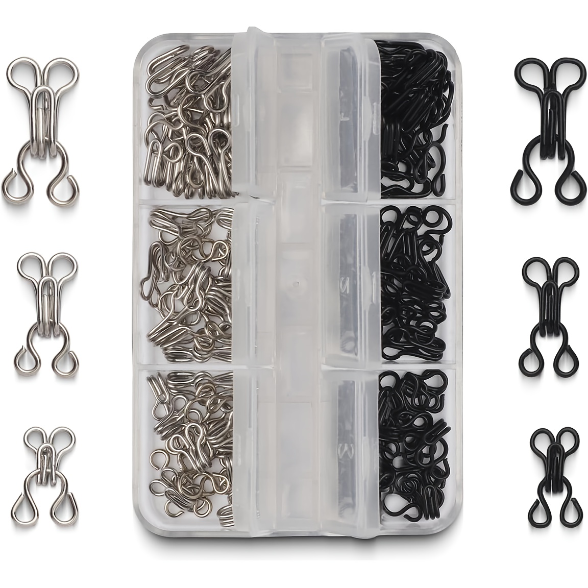 Hook Eye Fastener - Görünmez Yaka Kancaları ve İğneleri Metal