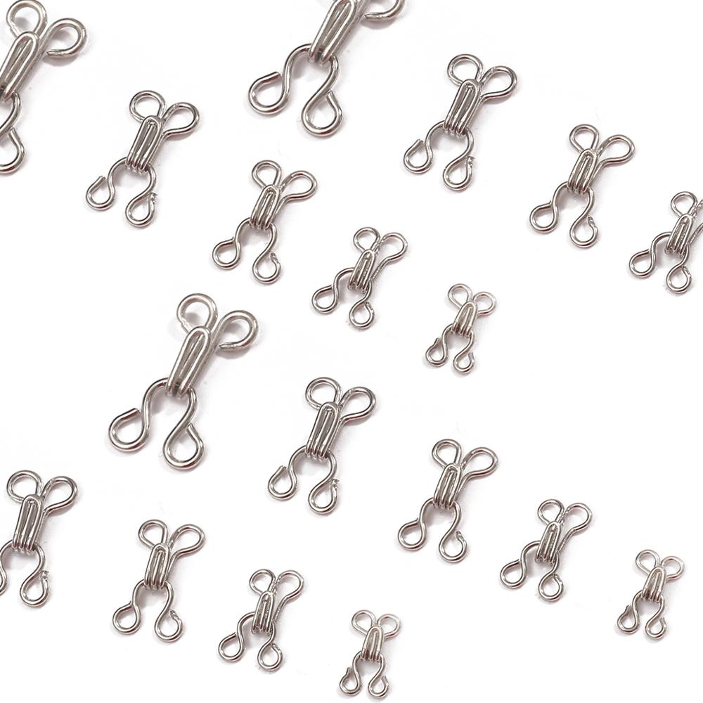 48 adet Metal Toka Düğmesi Göm - Hook Eye Fastener incelemesi ve fiyatı