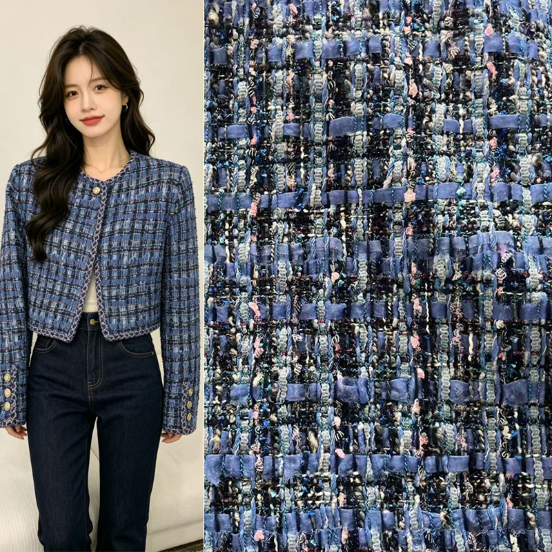 Mavi iplik boyalı ağır sanayi  - Sewing Tweed incelemesi ve fiyatı