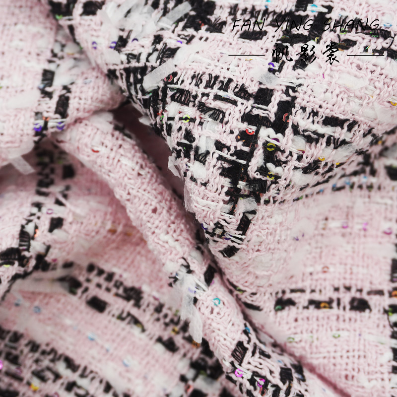 Pembe Klasik Büyük Ekose Renkl - Sewing Tweed incelemesi ve fiyatı
