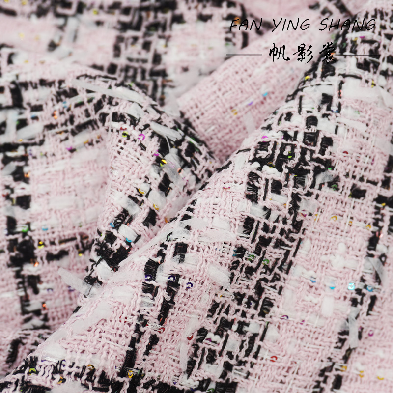 Pembe Klasik Büyük Ekose Renkl - Sewing Tweed incelemesi ve fiyatı