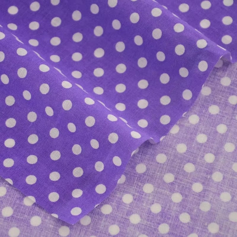 50X150CM beyaz turuncu Polka D - Sewing And Textile incelemesi ve fiyatı