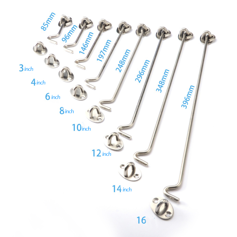 2 adet eski stil pencere deste - Hook Eye Fastener incelemesi ve fiyatı
