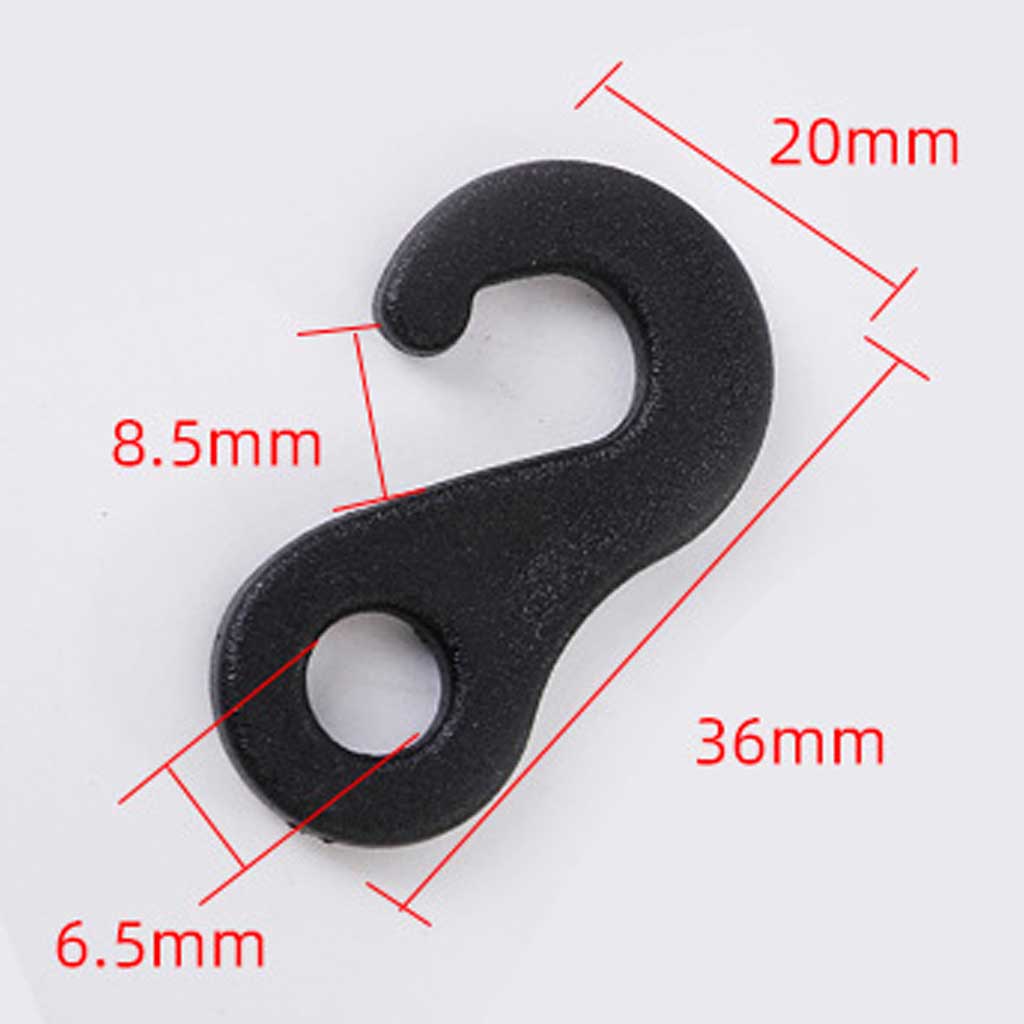 30/50/100 adet plastik göz geç - Hook Eye Fastener incelemesi ve fiyatı