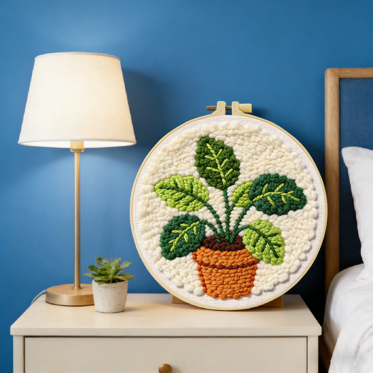 20X20CM/7.87 inç Yapraklar Pun - Is Sewing Textile Art incelemesi ve fiyatı