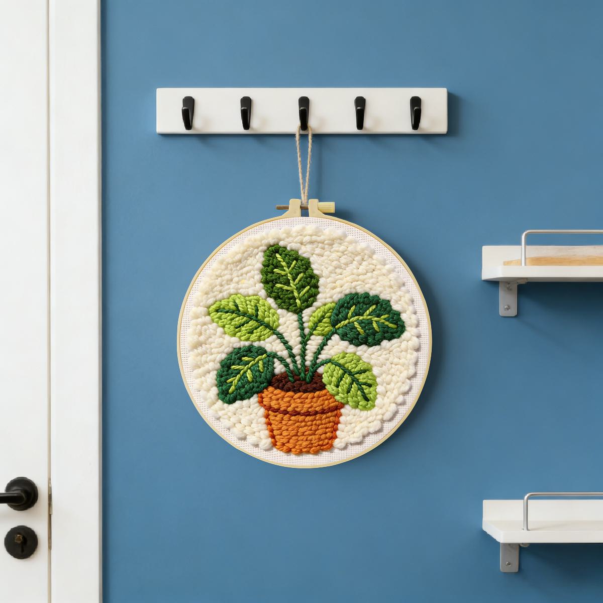 20X20CM/7.87 inç Yapraklar Pun - Is Sewing Textile Art incelemesi ve fiyatı