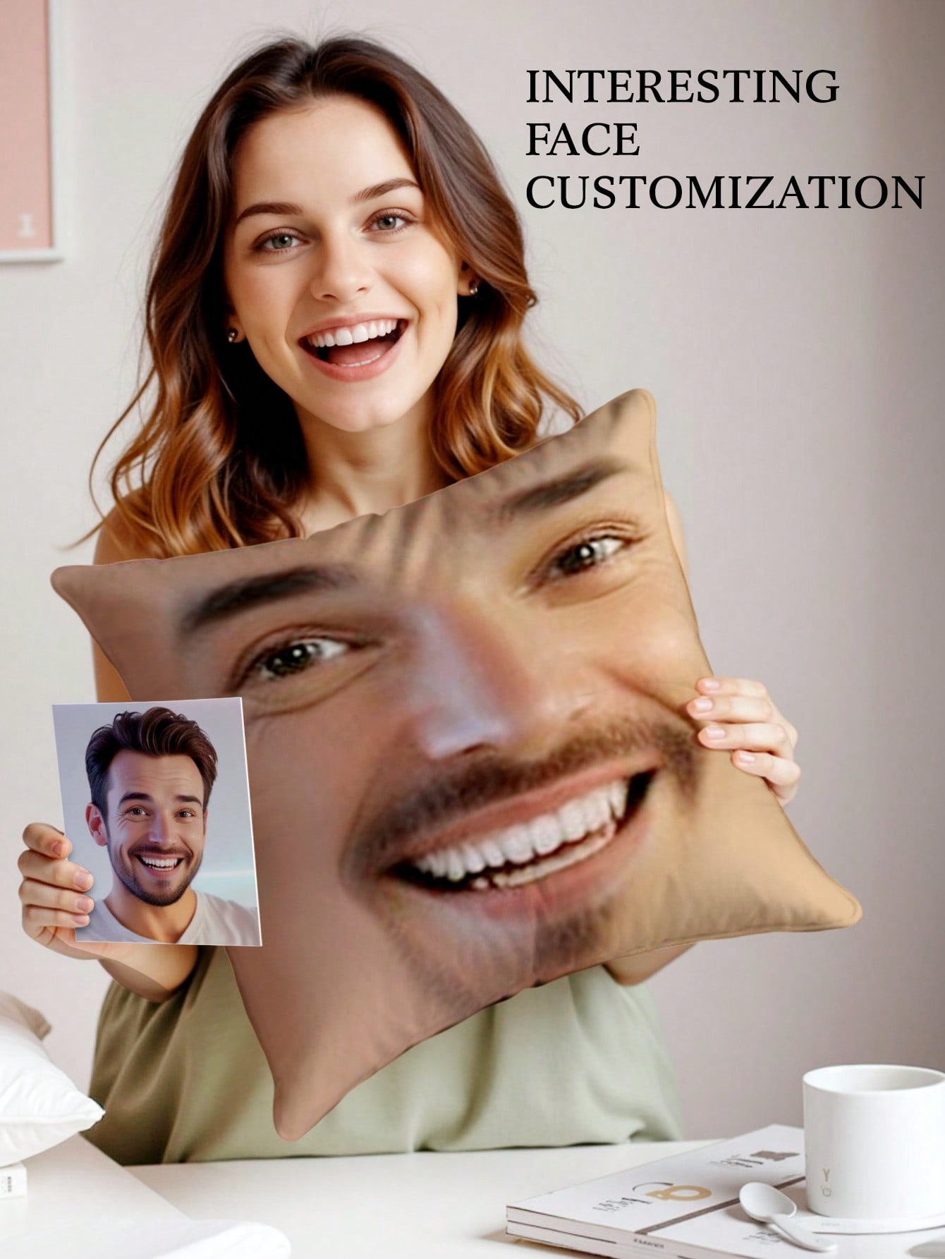 1 adet özel yüz kare yastık ki - Sewing Custom incelemesi ve fiyatı