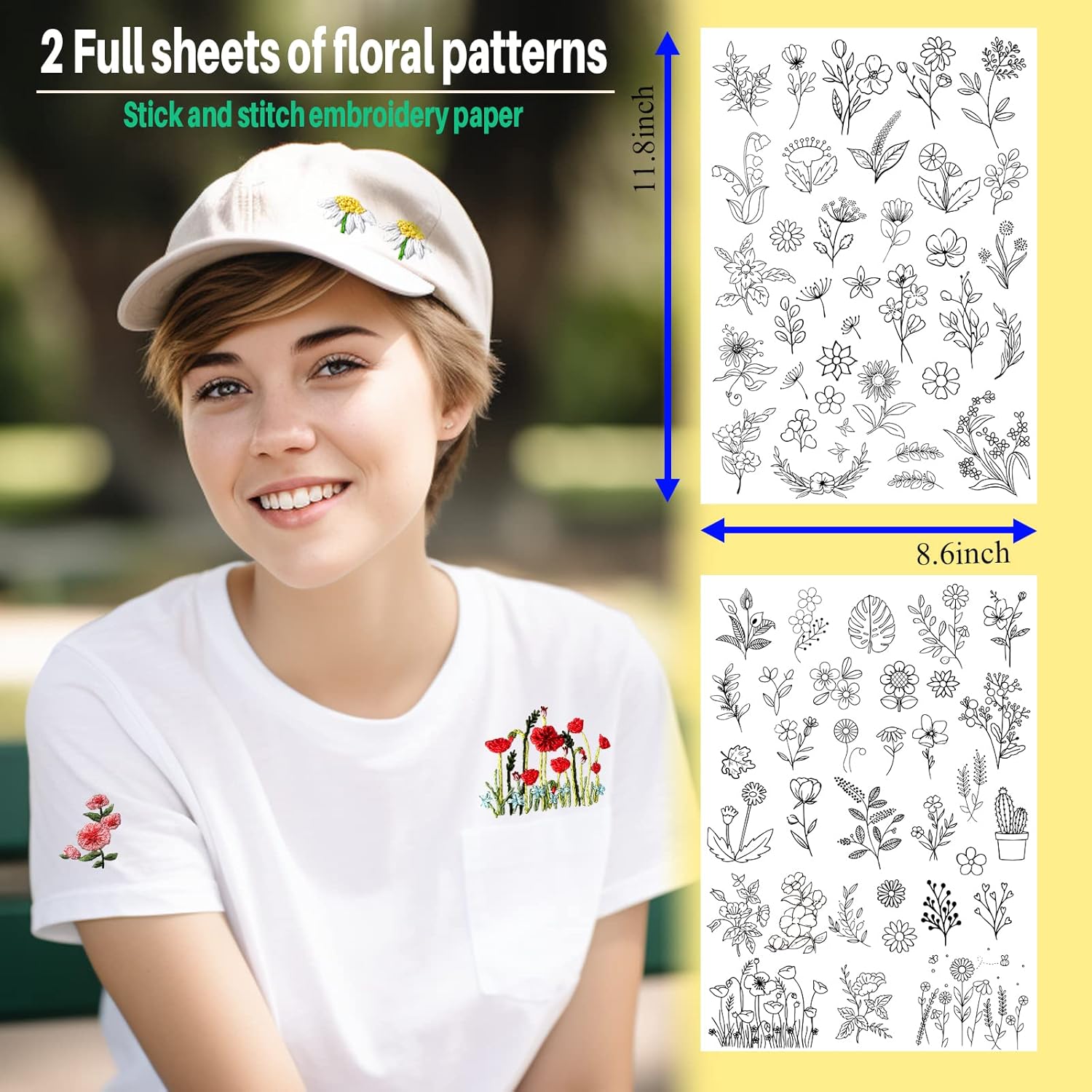 Suda Çözünen Sabitleyici Nakış - Textile Sewing Patterns incelemesi ve fiyatı
