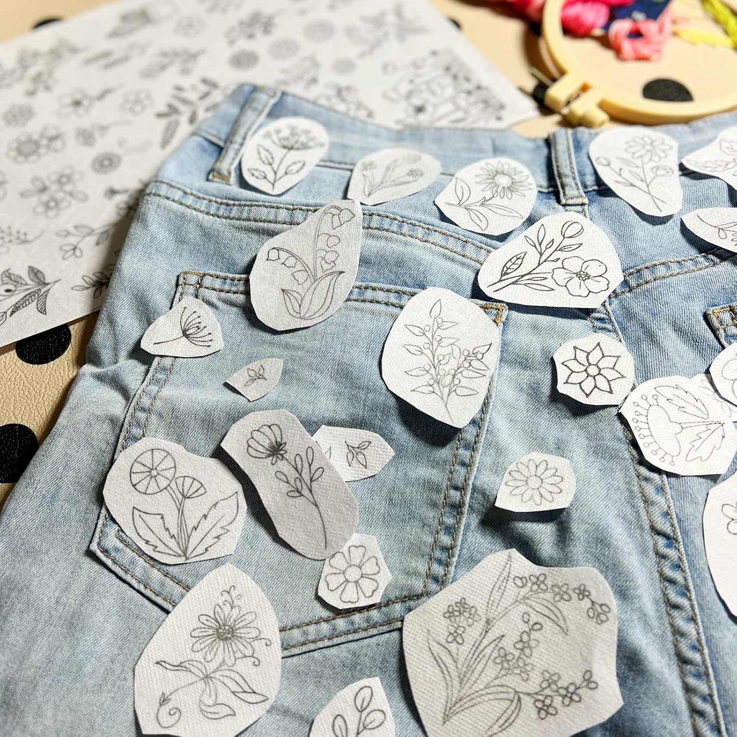 Suda Çözünen Sabitleyici Nakış - Textile Sewing Patterns incelemesi ve fiyatı