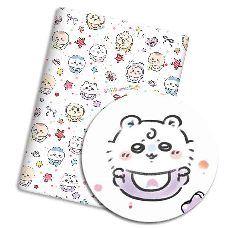 Karikatür Polyester kumaş 140x - Sewing And Textile incelemesi ve fiyatı