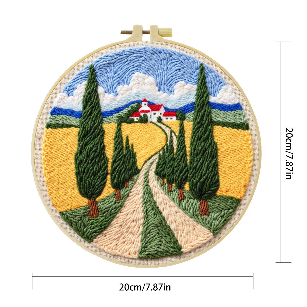 20X20CM/7.87 inç Alan Boyutlu  - Is Sewing Textile Art incelemesi ve fiyatı