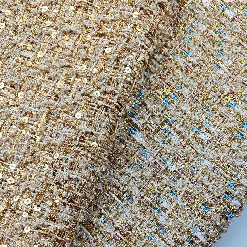 Altın Tel ve Pul Payetli Boyal - Sewing Tweed incelemesi ve fiyatı