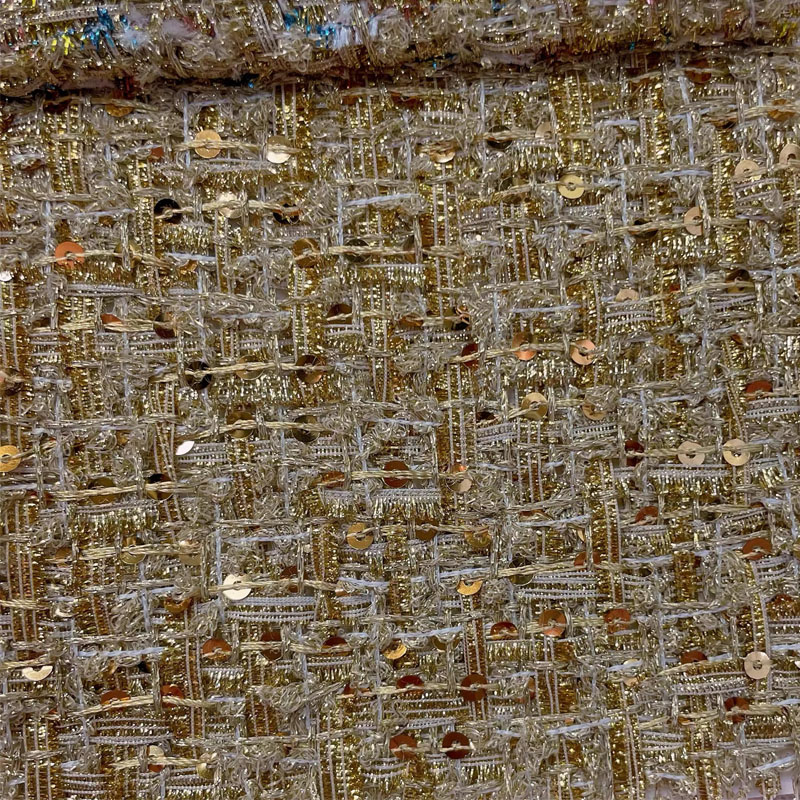 Altın Tel ve Pul Payetli Boyal - Sewing Tweed incelemesi ve fiyatı
