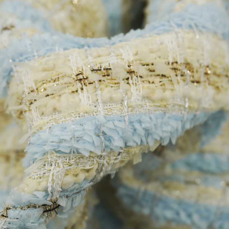 Açık Mavi Bej Ekose Buklet Tüv - Sewing Tweed incelemesi ve fiyatı