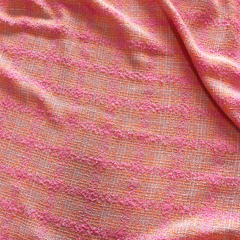 Pembe ve Turuncu Kafes Desenli - Sewing Tweed incelemesi ve fiyatı