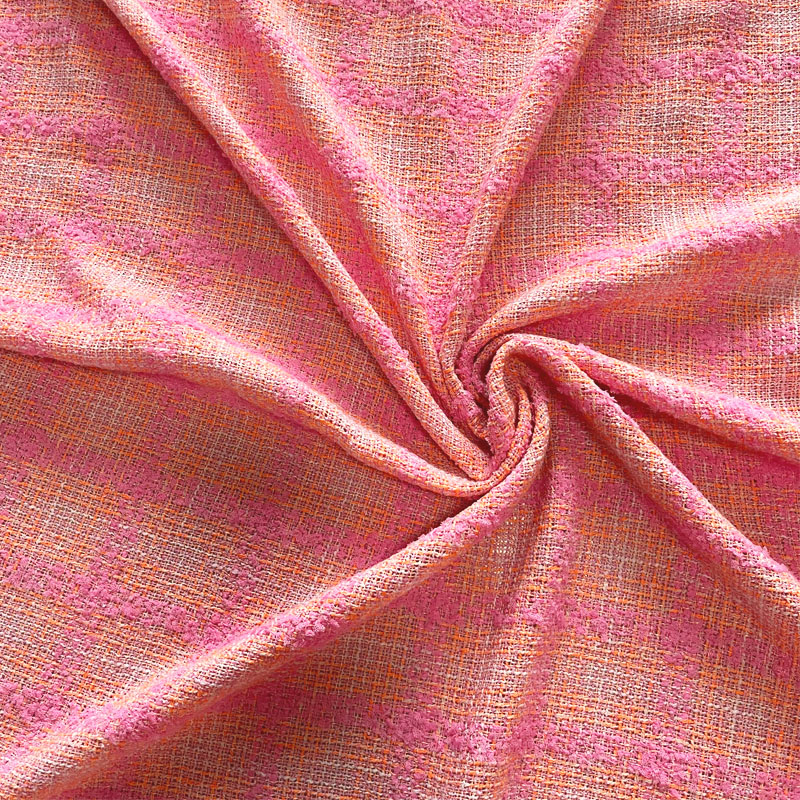 Pembe ve Turuncu Kafes Desenli - Sewing Tweed incelemesi ve fiyatı