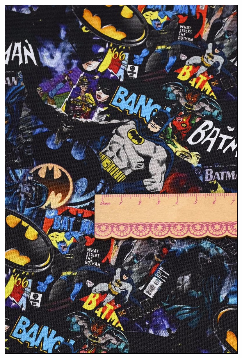 Batman Bandai Anime Tasarım %1 - Textile And Sewing Materials incelemesi ve fiyatı