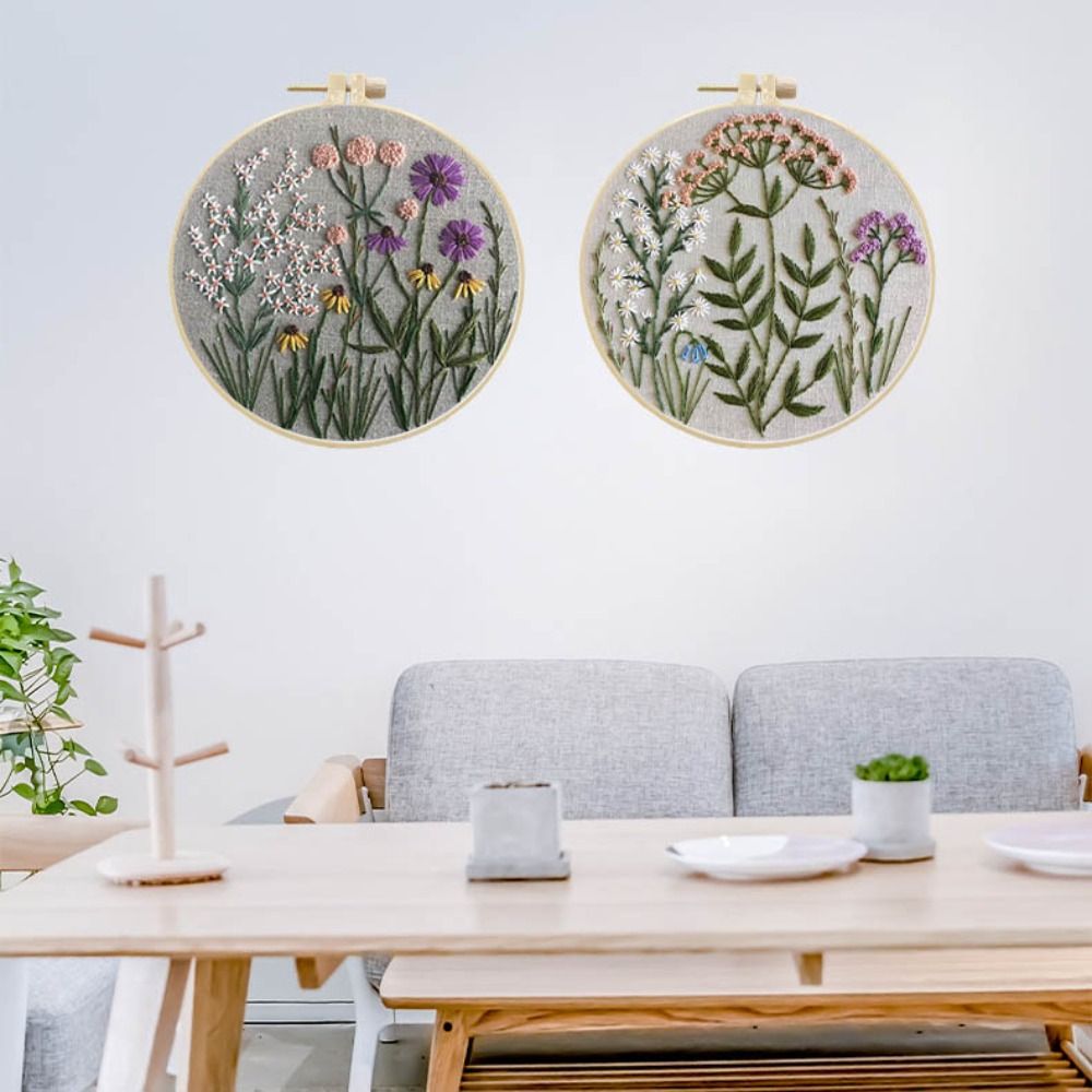 Çiçek Desen DIY Nakış Kitleri  - Textile Sewing Patterns incelemesi ve fiyatı