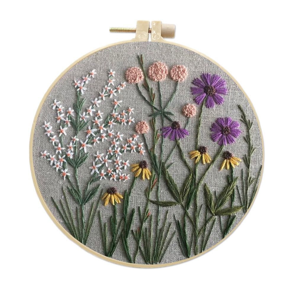 Çiçek Desen DIY Nakış Kitleri  - Textile Sewing Patterns incelemesi ve fiyatı