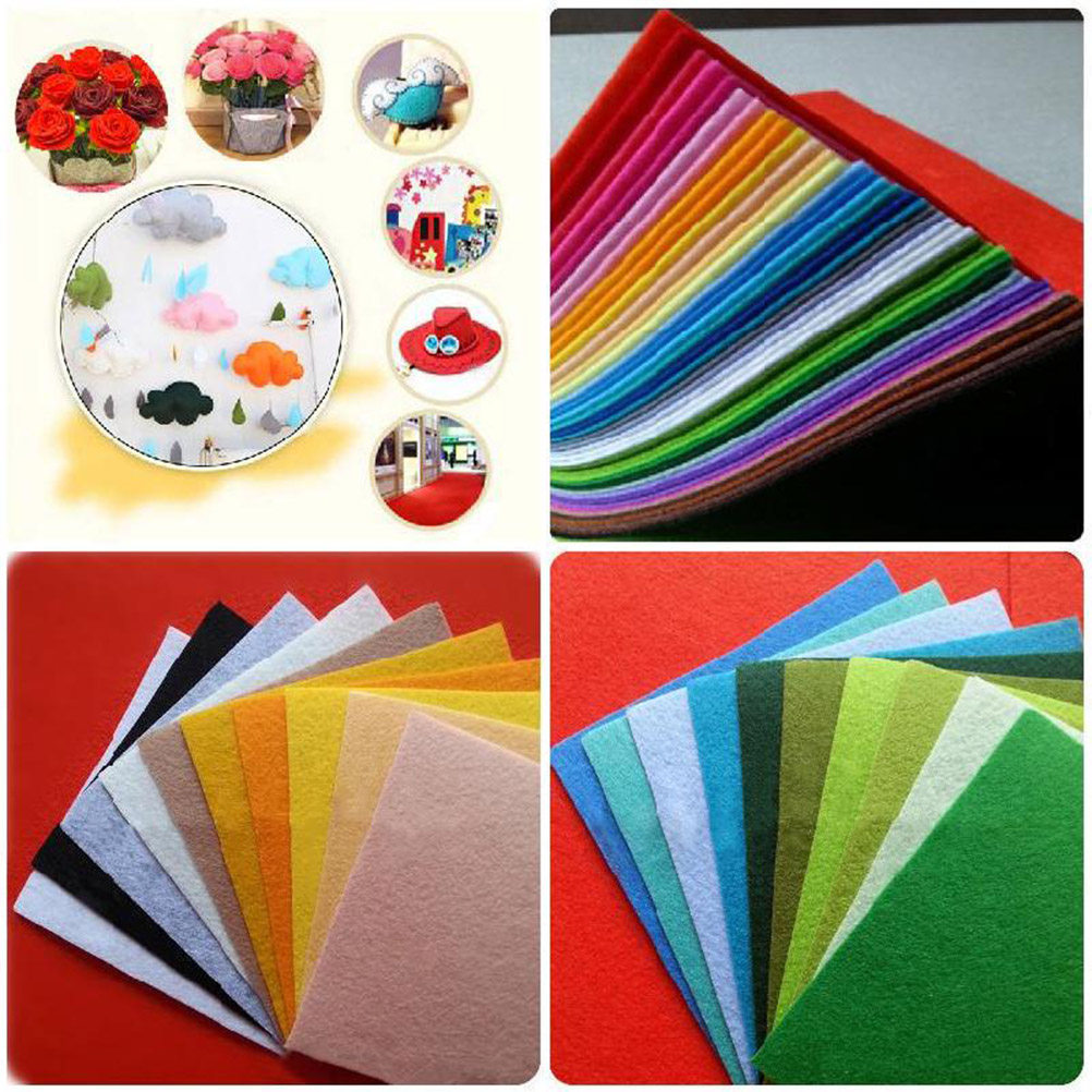 40 Adet Çok Renkli Dokumasız K - Is Sewing Textile Art incelemesi ve fiyatı