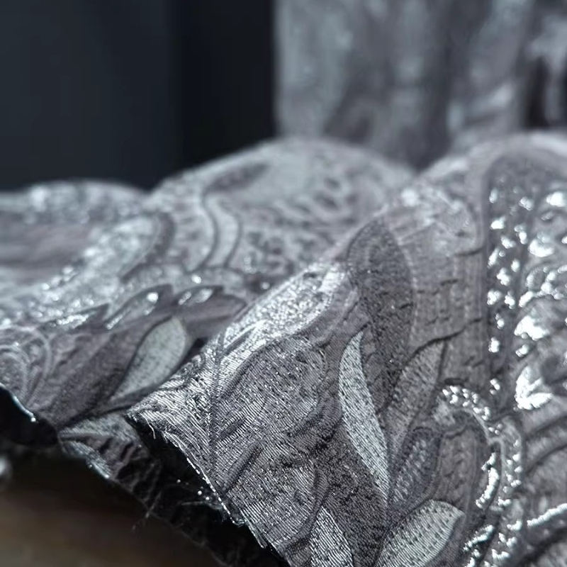 Gri Mahkeme Tarzı Parlak Jakar - Textile And Sewing Materials incelemesi ve fiyatı