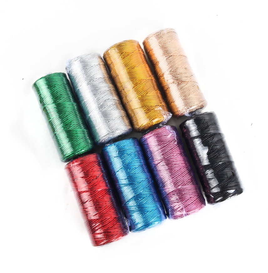 Altın ve gümüş makrome kordon  - Sewing Thread In Textile incelemesi ve fiyatı