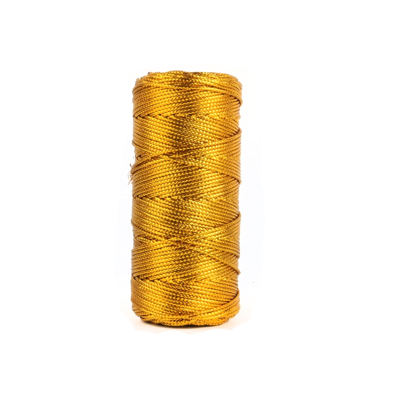 Altın ve gümüş makrome kordon  - Sewing Thread In Textile incelemesi ve fiyatı