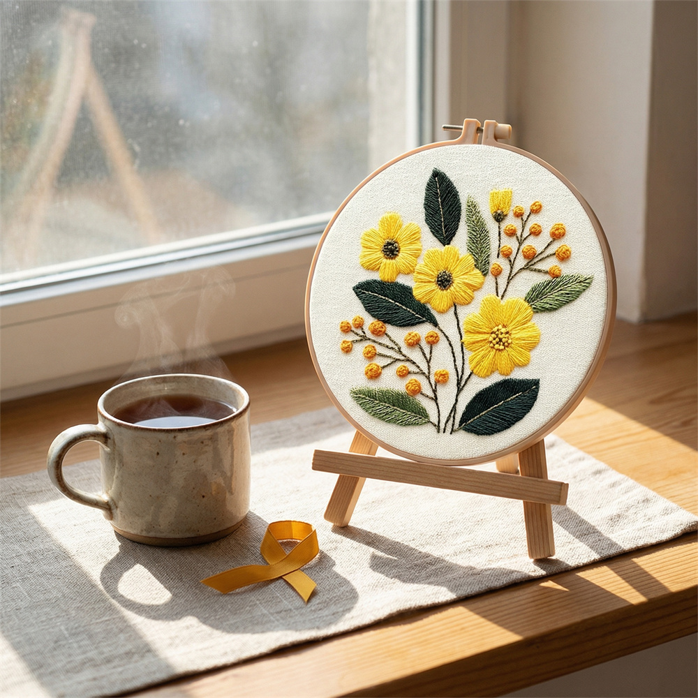 MomoArt DIY Nakış Kiti Çiçek D - Textile Sewing Patterns incelemesi ve fiyatı