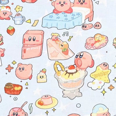 Karikatür Kirby %100 Pamuklu K - Textile And Sewing Materials incelemesi ve fiyatı